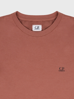 Футболка C.P. Company 30/1 Jersey Goggle Coral