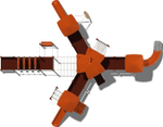 Детский городок Мальта Vector для игровых площадок 7-12 лет