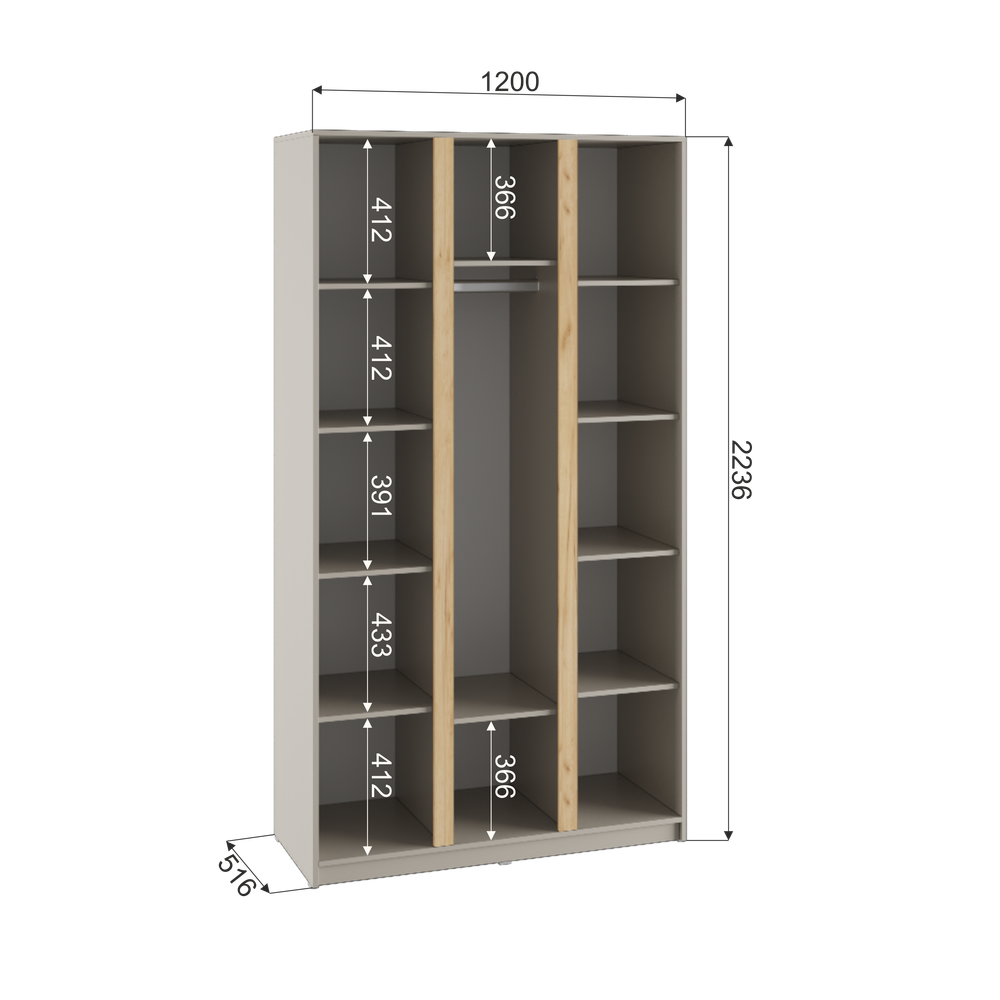 Шкаф 1200 Фаворит