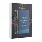 Подарочный набор - Parker Jotter, шариковая ручка + блокнот