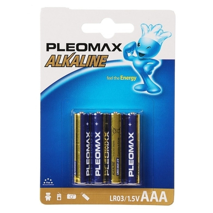 Элемент питания Pleomax LR03 батарея