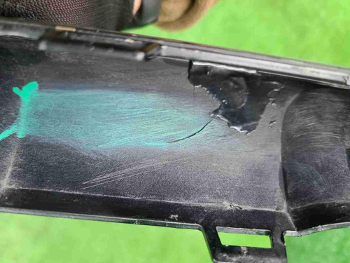 Молдинг перед. бампера Mercedes GLS x167 19-24 AMG