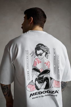 Футболка MEDOOZA "Geisha II" Белый