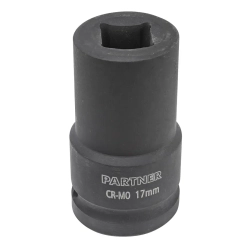 Головка ударная для футорки квадрат 17мм, 3/4'' Partner PA-46510017sq