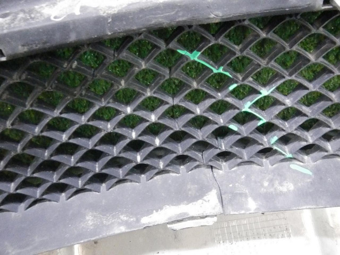 Молдинг переднего бампера Mercedes M W166 (2011-2015) AMG