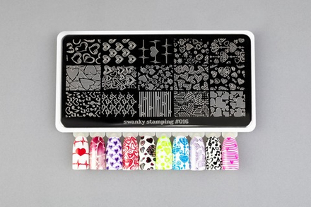 Пластина Swanky Stamping 016