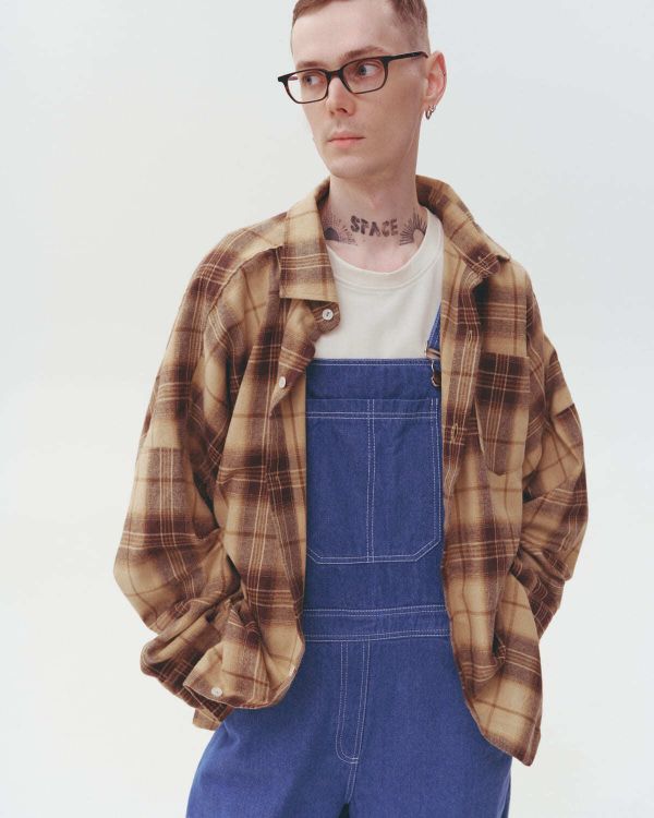 Рубашка Cowboy Shirt бежевая - фото 7