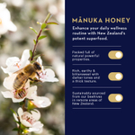 Manuka Health, Леденцы с медом Manuka, натуральный имбирь и лимон, MGO 400+, 58 леденцов