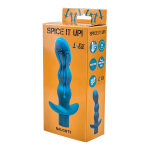 Анальный стимулятор 14,5см с вибрацией Lola Games Spice it up Naughty Aquamarine 8012-03Lola