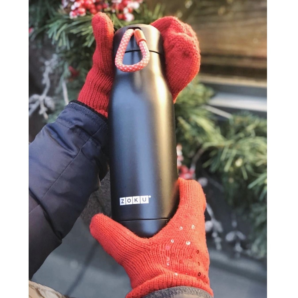 Термос Zoku 500 мл металлик