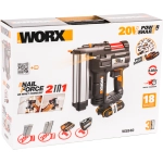 WORX WX840 аккумуляторный гвозде-скобозабиватель (1 x 2 Ач, ЗУ)