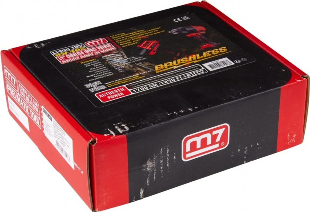 Гайковерт аккумуляторный MIGHTY SEVEN DW-402 ударный