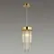 4788/1 HALL ODL21 663 золото/металл/стекло Подвес E14 1*40W YORK