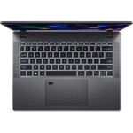 Ноутбук/ ACER TravelMate TMP214-55-G2-597S 14"(1920x1200 (матовый) IPS)/Intel Core i5 1335U(1.3Ghz)/16384Mb/256PCISSDGb/noDVD/Int:Intel HD/Cam/BT/WiFi/50WHr/war 1y/1.5kg/Silver/Win11Pro