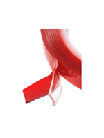 Клейкая лента TORSO скотч двусторонняя прозрачная 12мм x 200см