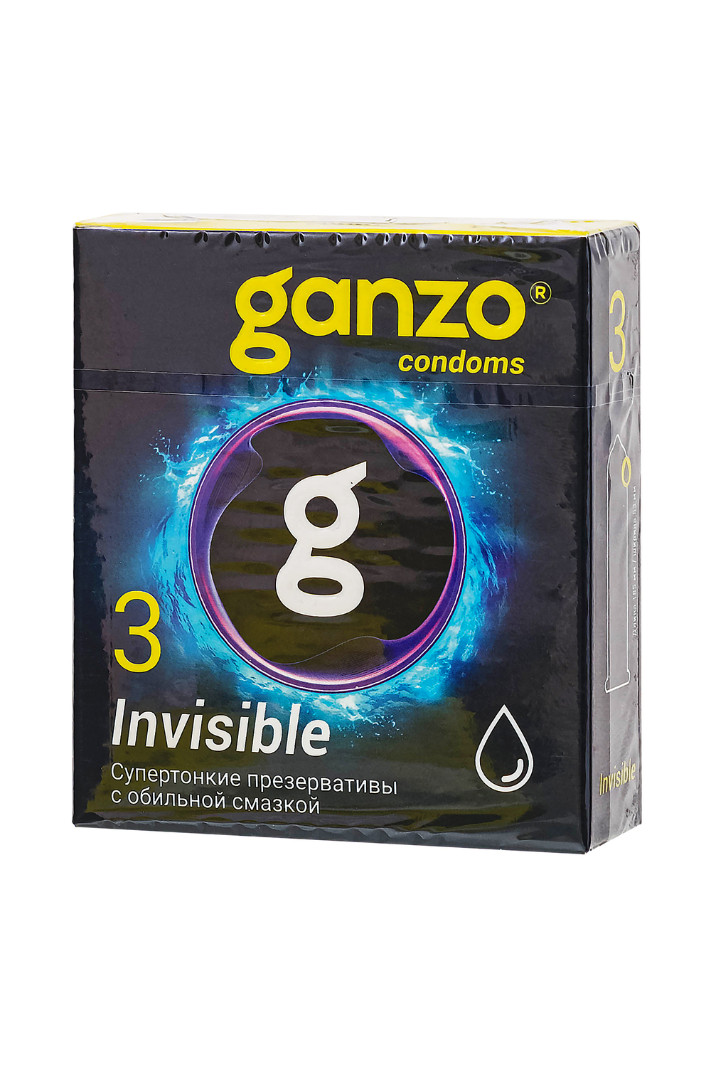 Презервативы Ganzo Invisible супер тонкие № 3
