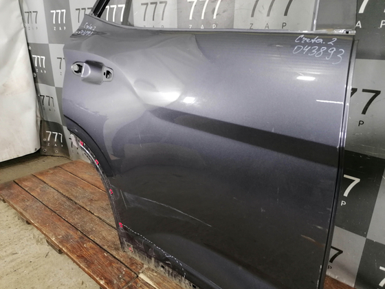 Дверь задняя правая Hyundai Creta 2 (SU2) 21-нв Б/У Оригинал 77004BW000