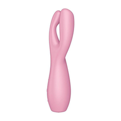 Вибромассажер c тремя отростками Satisfyer Threesome 3, розовый