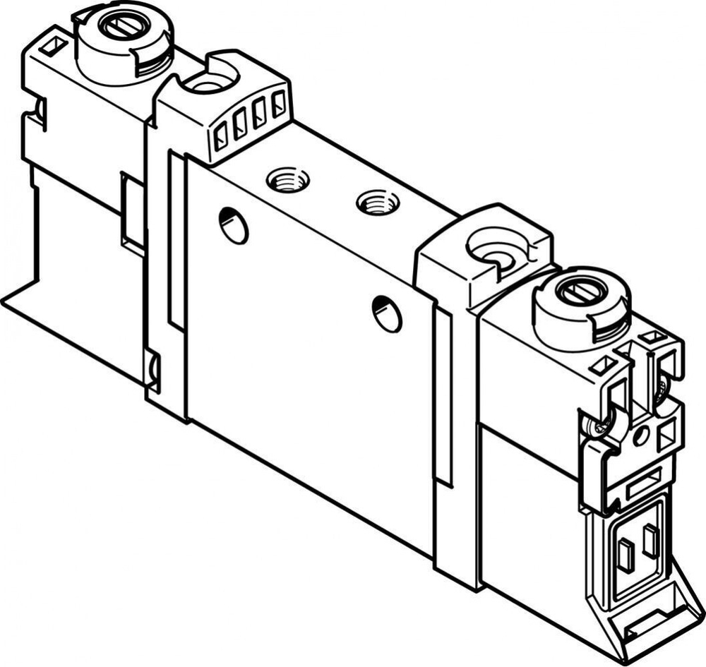 VUVG-L10A-P53E-T-M3-1P3 Распределитель с электроуправлением