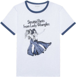 Футболка Wrangler RINGER TEE WHITE