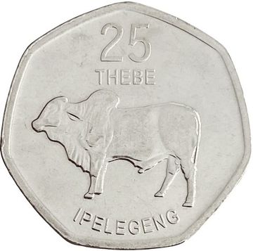 25 тхебе 2013 Ботсвана. Дикий бык (зебу)