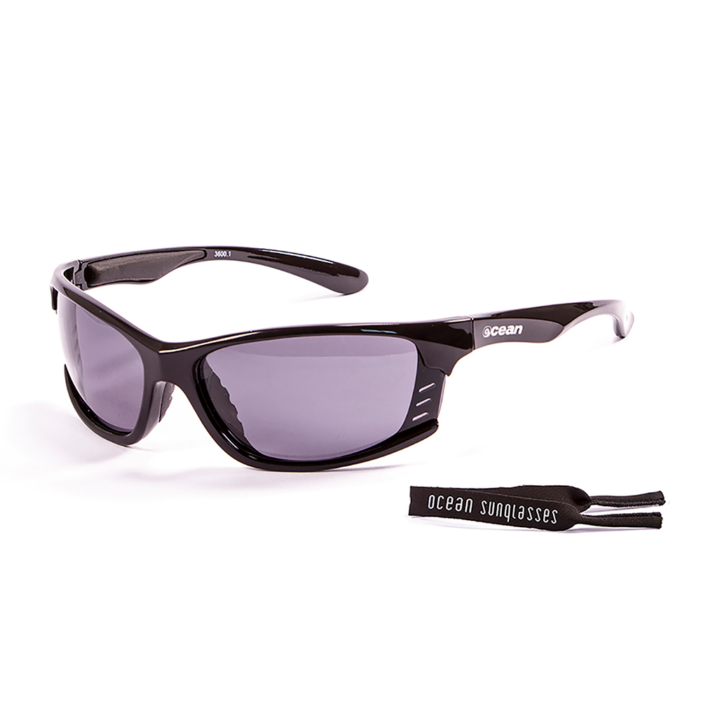 Спортивные очки OCEAN Cyprus / Shiny black / Smoke Polarized lenses