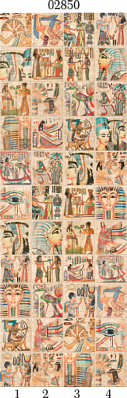 Панель ПВХ фотопечать 3D Panda Египет 2700х250 мм