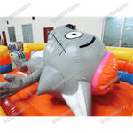 Коммерческий надувной батут "Кот на отдыхе"