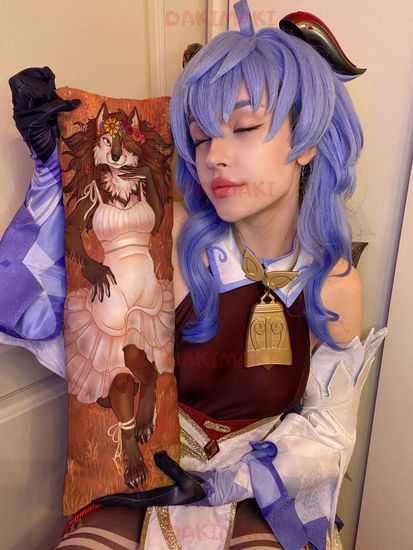 Мини дакимакура Фурри из Фурри арт. M0639, 60х20 см