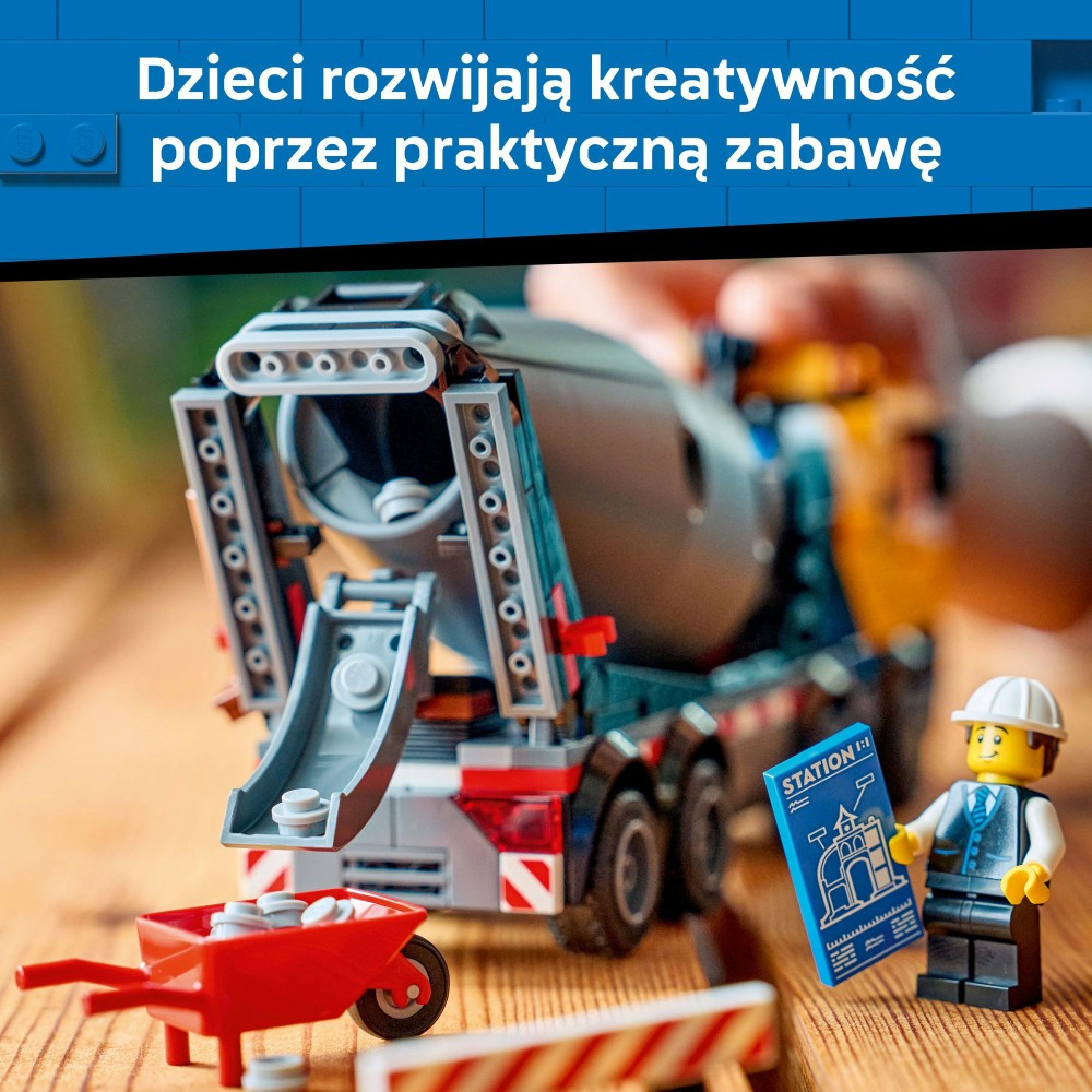 LEGO City - Бетоносмеситель 60478