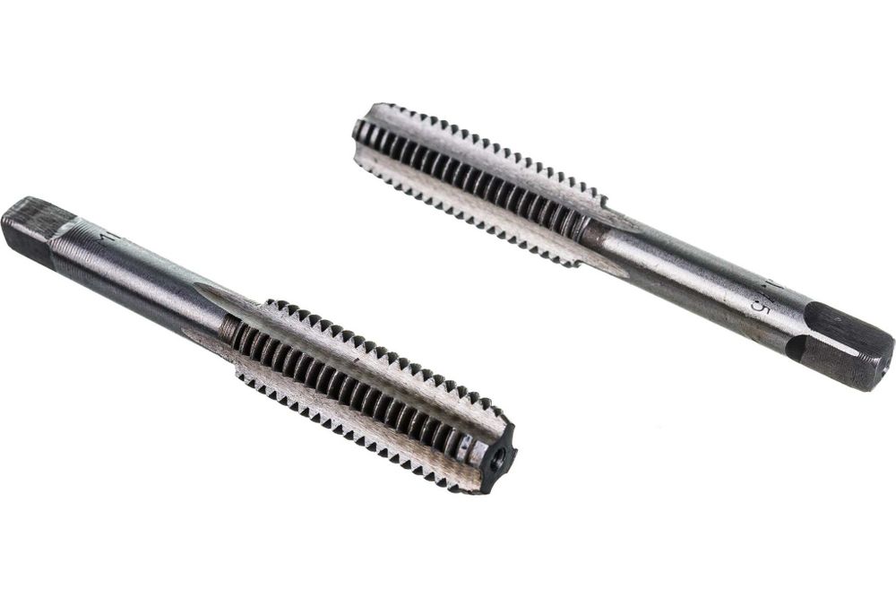 Метчики метрические,легированная сталь набор 2 шт М12х1,75 мм