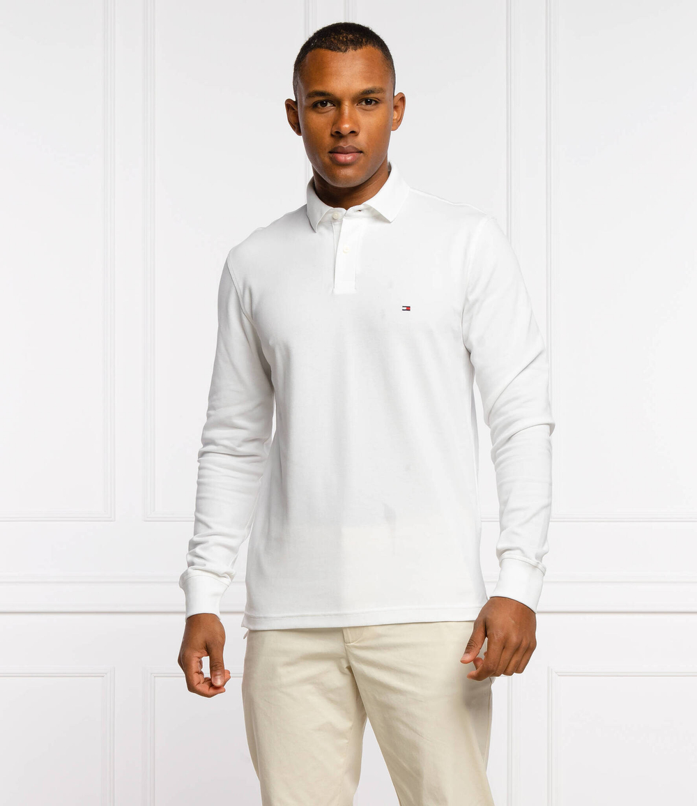 поло Tommy Hilfiger - белый(MW0MW20183)