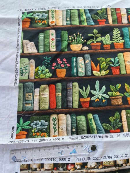 ПРЕДЗАКАЗ, ВЯЗАНЫЕ ПОЛКИ, ЦВЕТЫ И КНИГИ, 100% хлопок 2