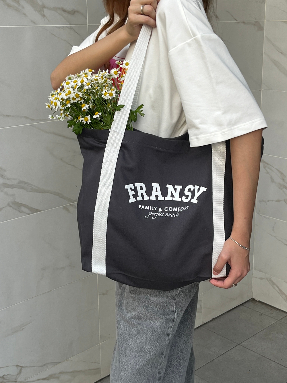 Шоппер FRANSY, графит