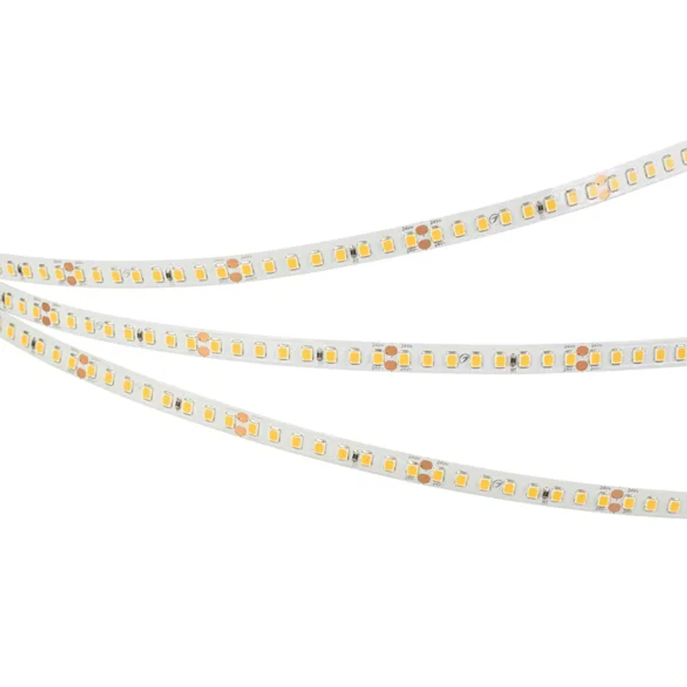 Светодиодная лента UL-A160-8mm 24V Warm3000 (12 W/m, IP20, 2835, 5m) (Arlight, 7 лет) 040011