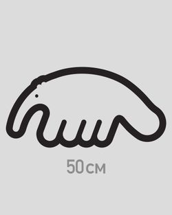 Наклейка Big Logo Black
