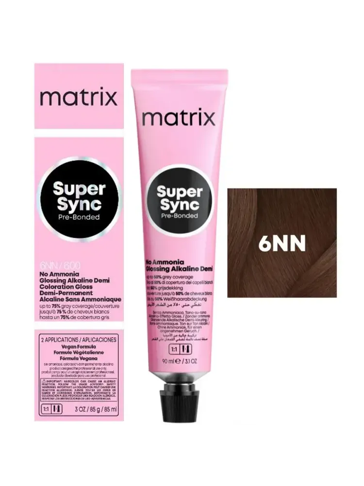 Matrix Color Sync 6NN Тёмный блондин глубокий натуральный 90 мл