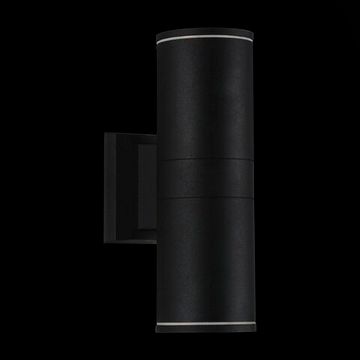 SL561.401.02 Светильник уличный настенный ST-Luce Черный/Черный LED 2*5W 4000K TUBO