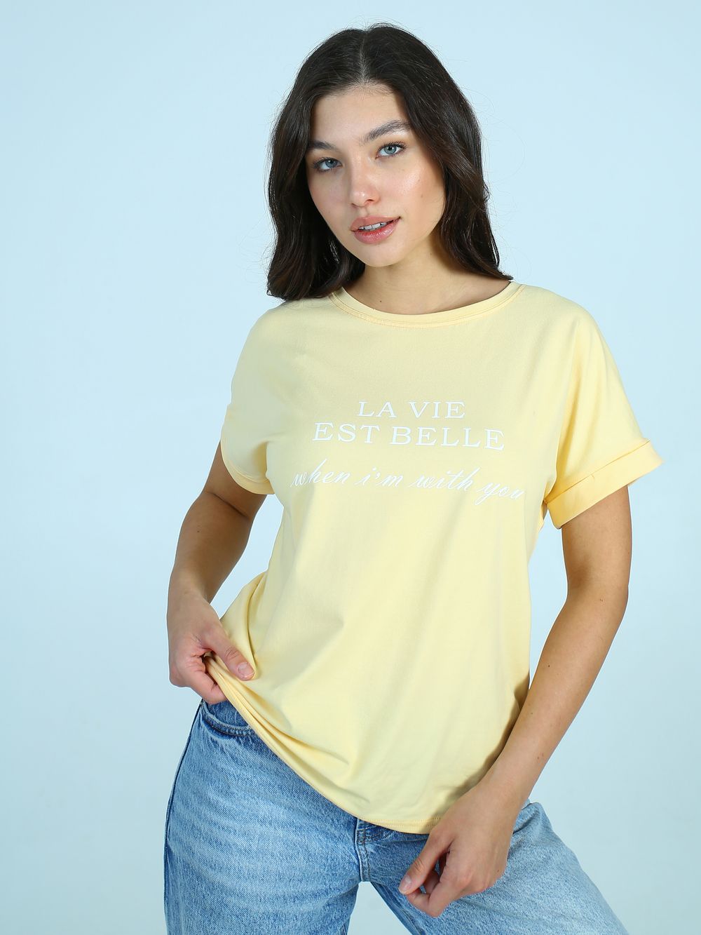 С-1417 Футболка женская / с принтом