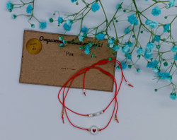 Браслет из бисера/ Азбука Морзе, Знак Зодиака рак