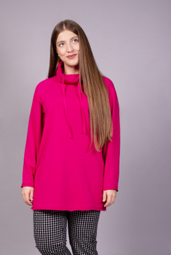 Джемпер женский 3527ЛПА, фуксия #58Фук033527ЛПА