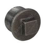 Заглушка чугун Ду 32 (1 1/4") НР Fittex PLUS
