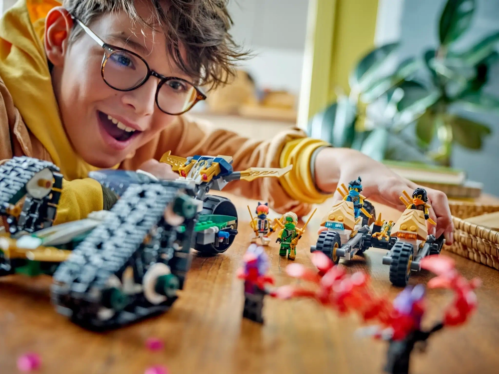 Конструктор LEGO Ninjago 71820 Комбо-авто команды Ниндзя
