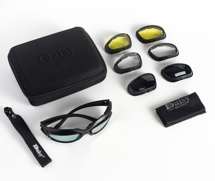 Тактические очки противоосколочные Daisy стрелковые