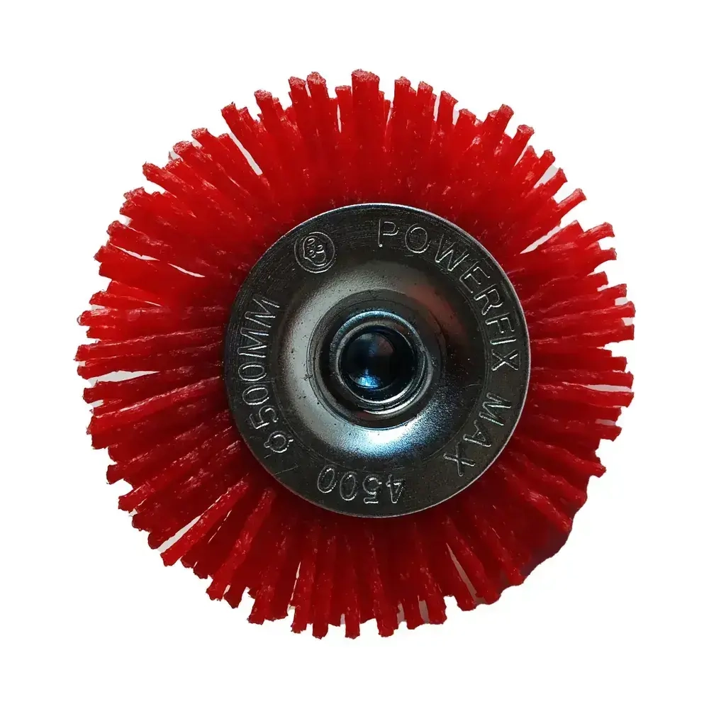 Кордщетка радиальная из абразивного нейлона 50 мм, "под дрель"