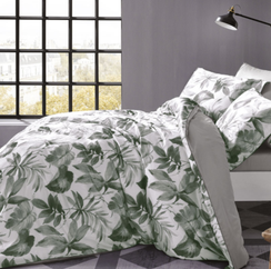 Постельное белье  PIANTE серый TIVOLYO HOME Турция