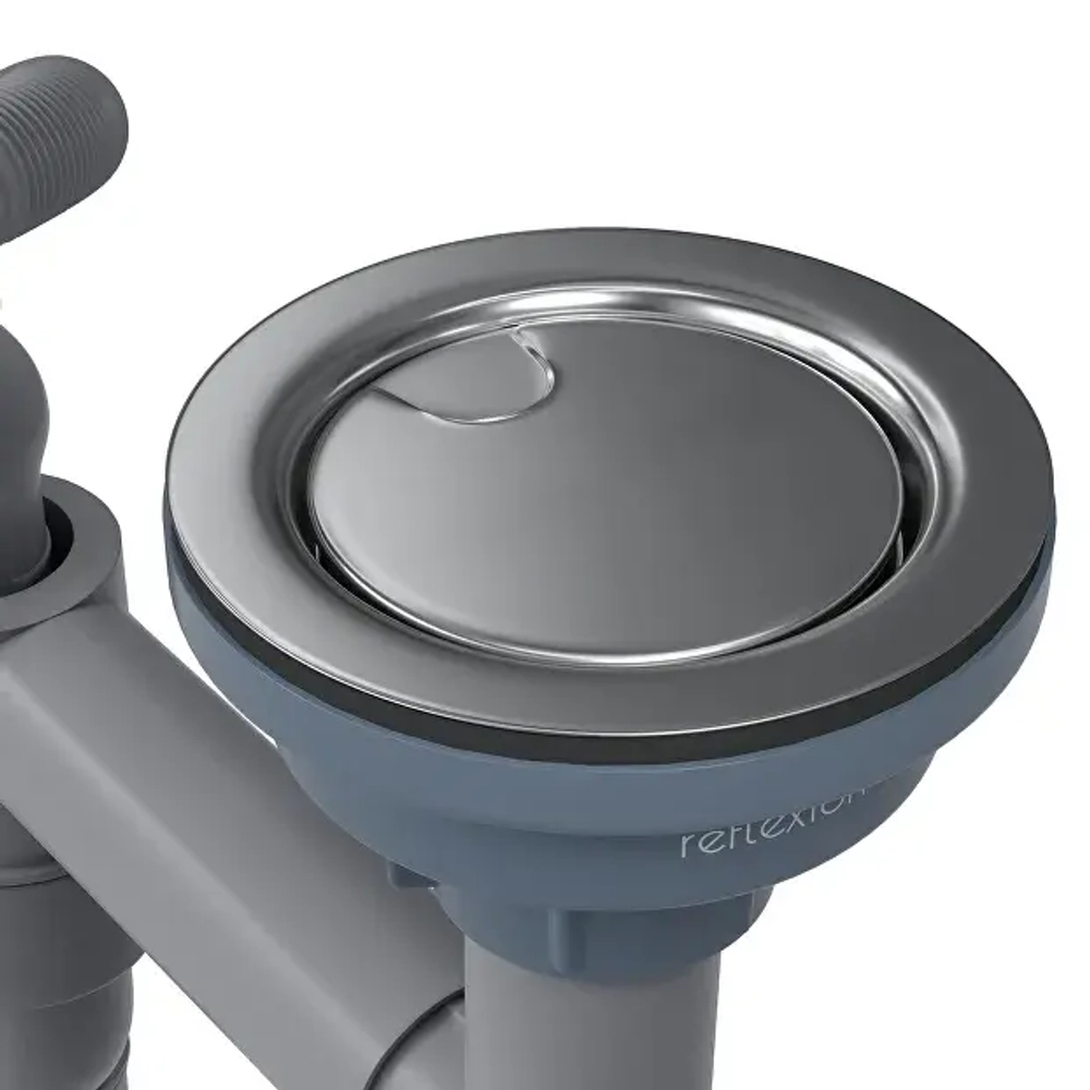 Кухонная мойка Reflexion Iseo RX2265SS полированная сталь