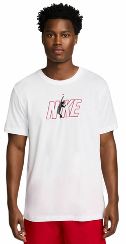 Мужская теннисная футболка Nike Court Dri-Fit Short Sleeve T-Shirt - белый