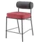 Полубарный стул Roller, тёмно-серый, бордо