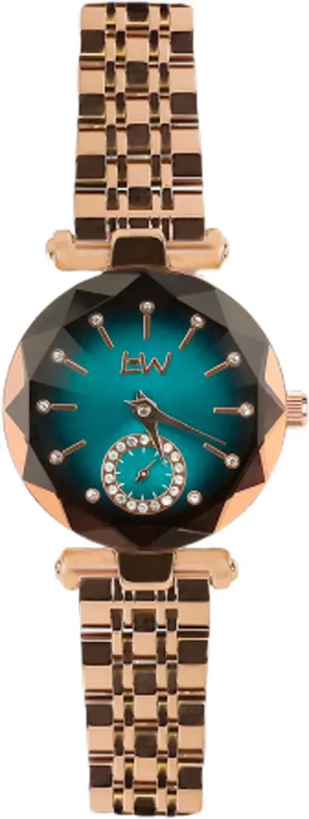 Часы наручные кварцевые LIVEWISHES на металлическом браслете, золотистый W9022220-03